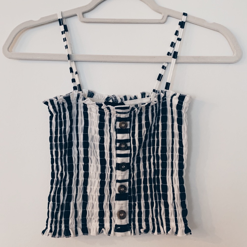 TopShop Cropped Tank Size 2